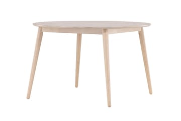 Matbord Peach Flora Dining Table ø120 - Whitewash / Veneer Whitewash - Products - Möbler - Bord & matgrupp - Matbord & köksbord
