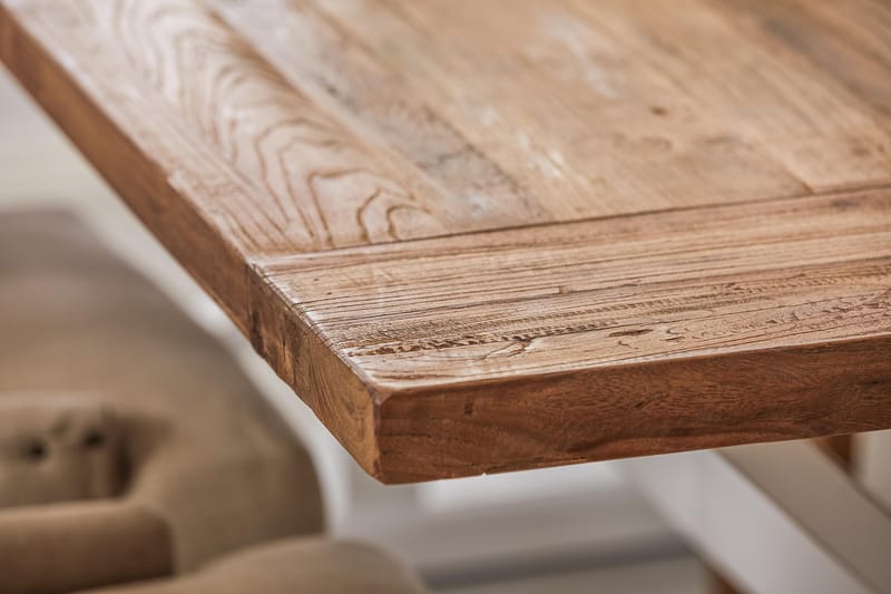 Matgrupp Bloomington Lyon Förlängningsbar 200 cm med 6 Viktoria Stol Natur/Vit/Beige - Products - Möbler - Bord & matgrupp - Matgrupp