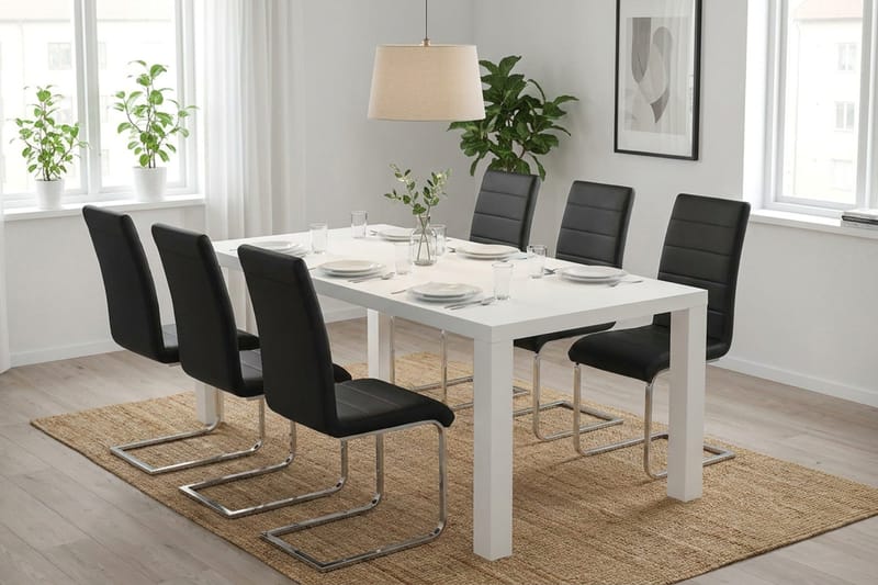 Matgrupp Cibus 180 cm med 4 Cibus stolar - Products - Möbler - Bord & matgrupp - Matgrupp