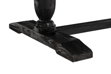 Dijon Matgrupp 200 cm inkl 6 Bergviken Stolar Sammet - Brun / Svart / Sammet - Products - Möbler - Bord & matgrupp - Matgrupp