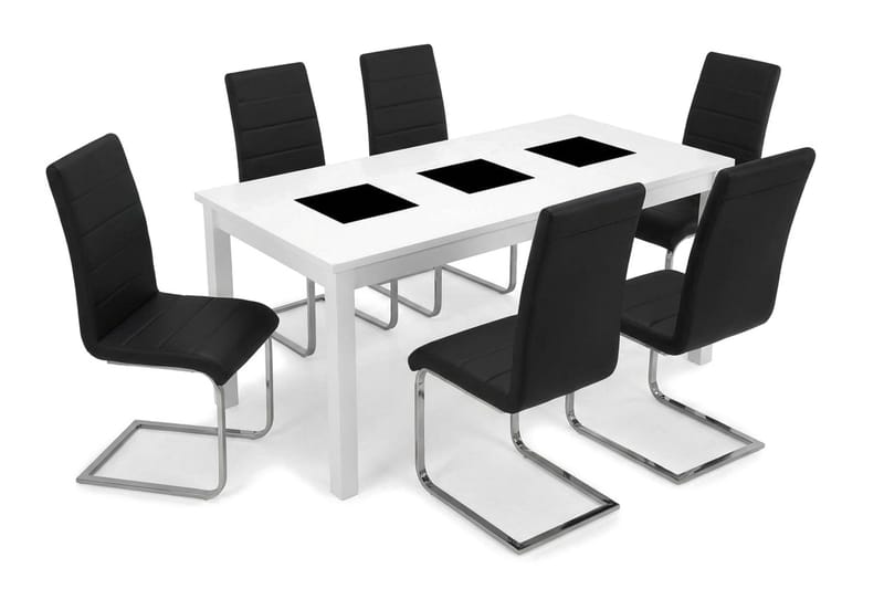 Matgrupp Jasmin 180 cm Förlängningsbar med 6 Cibus stolar - Products - Möbler - Bord & matgrupp - Matgrupp