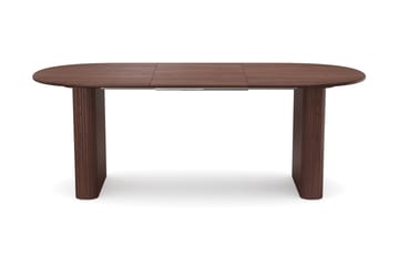 Noira Matgrupp förlängningsbart 160-220 cm Valnöt med 6 Milva Matstolar - Valnöt - Products - Möbler - Bord & matgrupp - Matgrupp