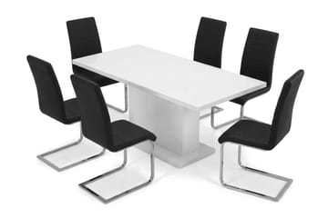 Matgrupp Ratliff 180 cm Förlängningsbar med 4 Cibus stolar - Products - Möbler - Bord & matgrupp - Matgrupp