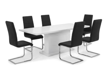 Matgrupp Ratliff 180 cm Förlängningsbar med 4 Cibus stolar - Products - Möbler - Bord & matgrupp - Matgrupp