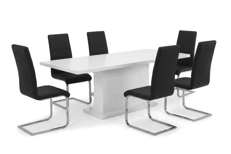 Matgrupp Ratliff 180 cm Förlängningsbar med 4 Cibus stolar - Products - Möbler - Bord & matgrupp - Matgrupp