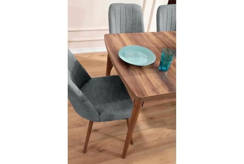 Teral Matgrupp Förlängningsbar 130-170 cm med 4 Stolar - Products - Möbler - Bord & matgrupp - Matgrupp