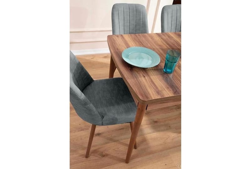 Teral Matgrupp Förlängningsbar 130-170 cm med 6 Stolar - Products - Möbler - Bord & matgrupp - Matgrupp