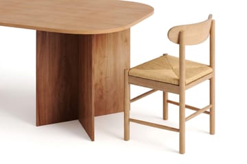 Vera Matgrupp rektangulärt 180 cm Ek med 6 Malte Matstolar - Products - Möbler - Bord & matgrupp - Matgrupp