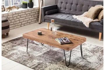 Mayotte Soffbord 115 cm - Akacia/Svart - Products - Möbler - Bord & matgrupp - Soffbord