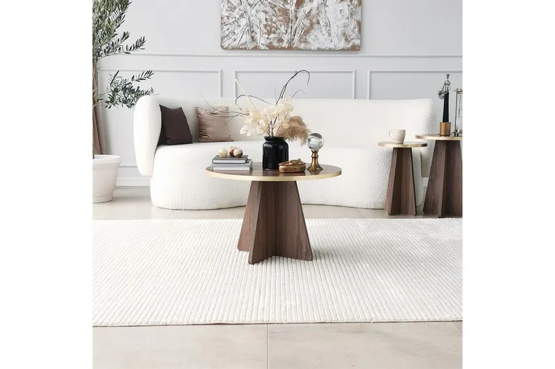 Munne Soffbord 60 cm - Valnöt - Products - Möbler - Bord & matgrupp - Soffbord