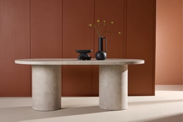 Narvik Dining Table 100x200 cm - Beige Marblelook  / - Beige - Products - Möbler - Bord & matgrupp - Matbord & köksbord