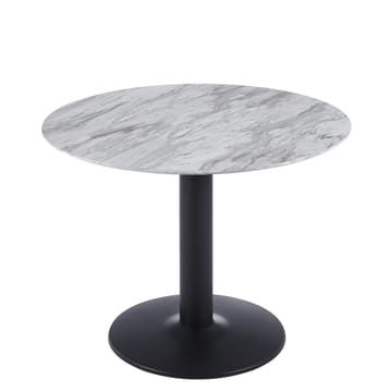 Noah runt matbord Ø100 cm - Marmor/svart - Marmor/svart - Products - Möbler - Bord & matgrupp - Matbord & köksbord