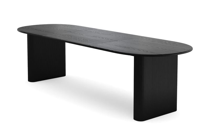 Noira Förlängningsbart Matbord 220/320x100 cm Fanér - Svart - Products - Möbler - Bord & matgrupp - Matbord & köksbord