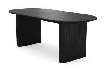Noira Matbord 220x100 cm Fanér - Svart - Products - Möbler - Bord & matgrupp - Matbord & köksbord