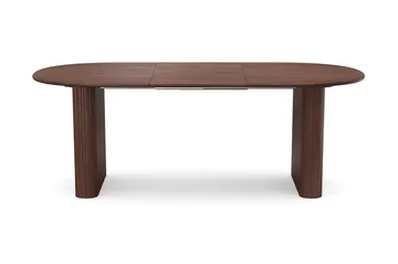 Noira Matgrupp förlängningsbart 160-220 cm Valnöt med 6 Molly Matstolar - Valnöt - Products - Möbler - Bord & matgrupp - Matgrupp