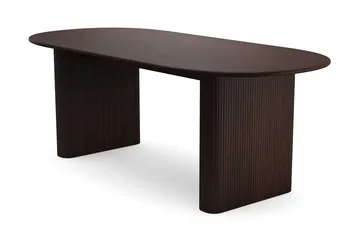 Noira Matgrupp rektangulärt 220 cm Rökt Ek med 6 Sawako Matstolar - Rökt ek - Products - Möbler - Bord & matgrupp - Matgrupp