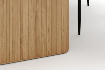 Noira Ovalt Matbord 220 cm med 6 Sawako Stolar - Natur - Products - Möbler - Bord & matgrupp - Matgrupp