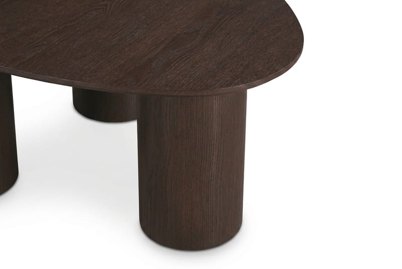 Nova Soffbord Triangelformat 85 cm - Rökt ek - Products - Möbler - Bord & matgrupp - Soffbord