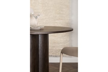Olivero Matbord 110 cm Runt - Brun - Products - Möbler - Bord & matgrupp - Matbord & köksbord
