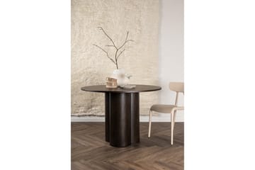 Olivero Matbord 110 cm Runt - Brun - Products - Möbler - Bord & matgrupp - Matbord & köksbord