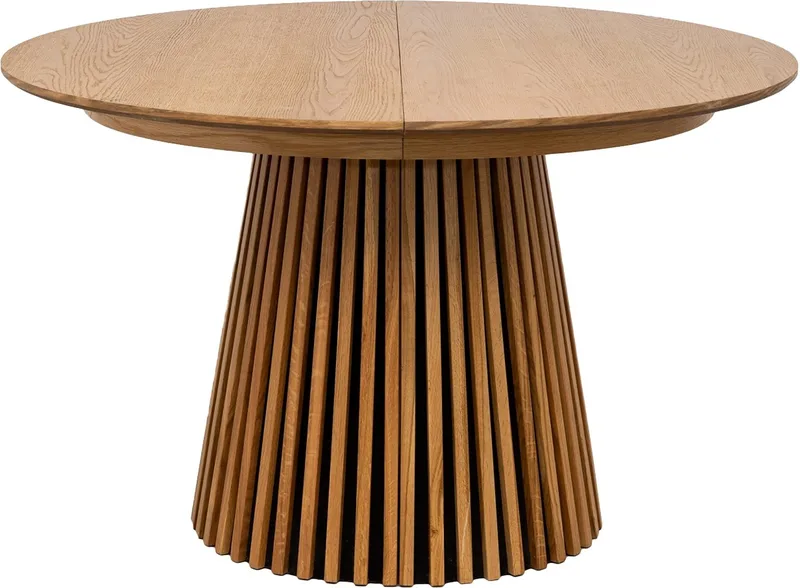 Osaka runt matbord Ø120 cm - Utdragbart till 200 cm - Ek - Ek - Products - Möbler - Bord & matgrupp - Matbord & köksbord
