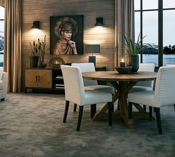 Palma runt matbord Ø140 cm - Återvunnet trä - Återvunnet trä (drivved) - Products - Möbler - Bord & matgrupp - Matbord & köksbord