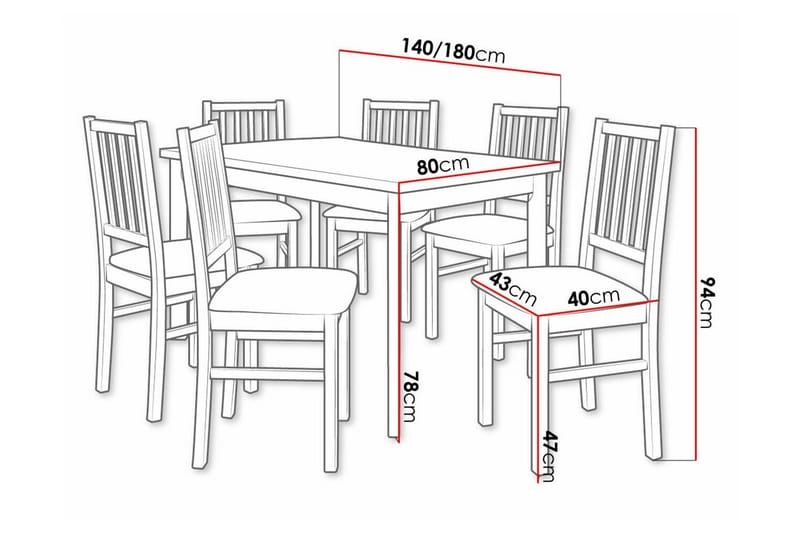 Patrickswell Matgrupp - Products - Möbler - Bord & matgrupp - Matgrupp