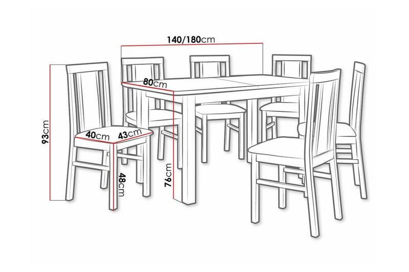 Patrickswell Matgrupp - Products - Möbler - Bord & matgrupp - Matgrupp