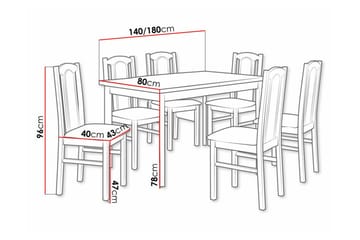 Patrickswell Matgrupp - Products - Möbler - Bord & matgrupp - Matgrupp