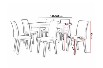 Patrickswell Matgrupp - Products - Möbler - Bord & matgrupp - Matgrupp