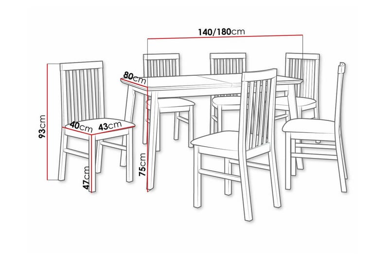 Patrickswell Matgrupp - Products - Möbler - Bord & matgrupp - Matgrupp