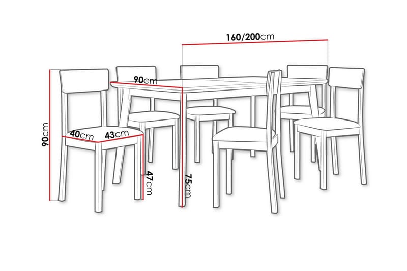 Patrickswell Matgrupp - Products - Möbler - Bord & matgrupp - Matgrupp