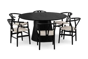 150 cm - Rökt ek