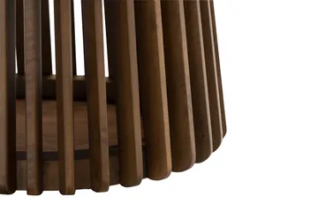 Peyra Ovalt Matbord 200 cm för 6 personer Köksbord Massiv Valnöt - Mörkbrunt / Trä - Products - Möbler - Bord & matgrupp - Matbord & köksbord