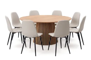 Beige|Svart - Ek
