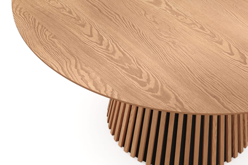 Peyra Runt Matbord 150 cm Fanér - Ek - Products - Möbler - Bord & matgrupp - Matbord & köksbord
