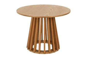 Peyra Soffbord Runt 60 cm Fanér - Ek - Products - Möbler - Bord & matgrupp - Soffbord