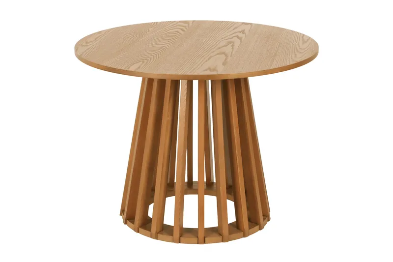 Peyra Soffbord Runt 60 cm Fanér - Ek - Products - Möbler - Bord & matgrupp - Soffbord