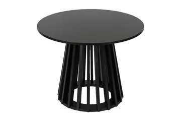 Peyra Soffbord Runt 60 cm Fanér - Svart - Products - Möbler - Bord & matgrupp - Soffbord