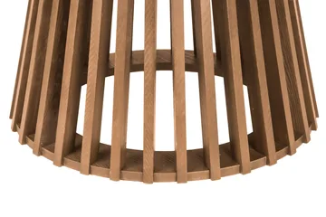 Peyra Soffbord Runt 86 cm Fanér - Ek - Products - Möbler - Bord & matgrupp - Soffbord