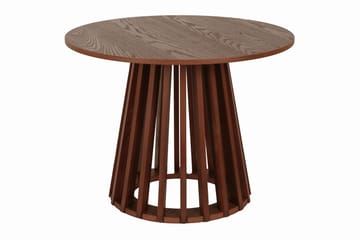 Peyra Soffbord Satsbord Runt 86/60 cm Fanér - Valnöt - Products - Möbler - Bord & matgrupp - Soffbord