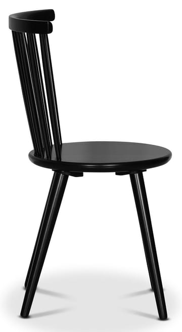 PiPi ovalt matgrupp 240 cm inkl 8 st svarta pinnstolar Castor - Oljad ekfanér - Whitewash - Products - Möbler - Bord & matgrupp - Matgrupp