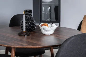 Plaza Matgrupp 100 cm Rund med 4 Polar stolar - Svart - Products - Möbler - Bord & matgrupp - Matgrupp