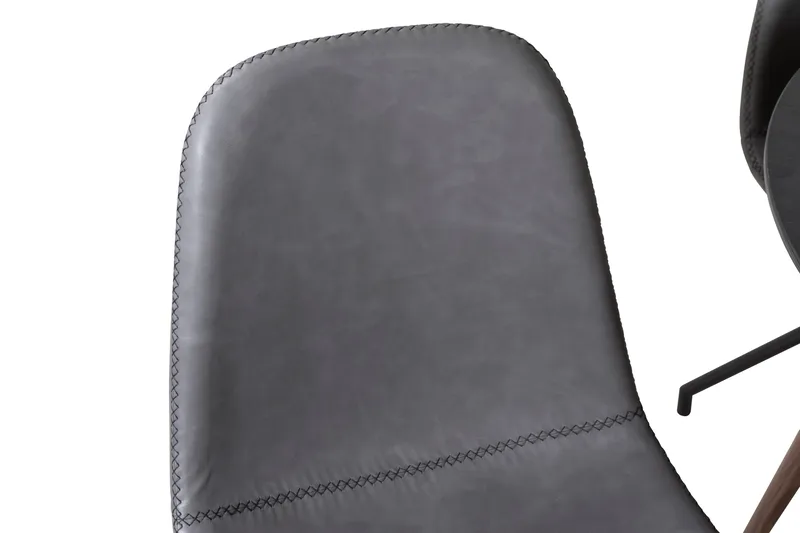 Plaza Matgrupp 100 cm Rund med 4 Polar stolar - Svart - Products - Möbler - Bord & matgrupp - Matgrupp