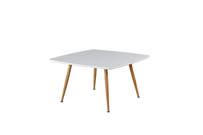 Plaza Soffbord 80x80 cm - Vit - Products - Möbler - Bord & matgrupp - Soffbord
