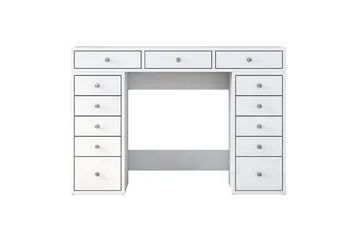 Ramender Sminkbord 120 cm - Vit - Products - Möbler - Bord & matgrupp - Sminkbord & toalettbord