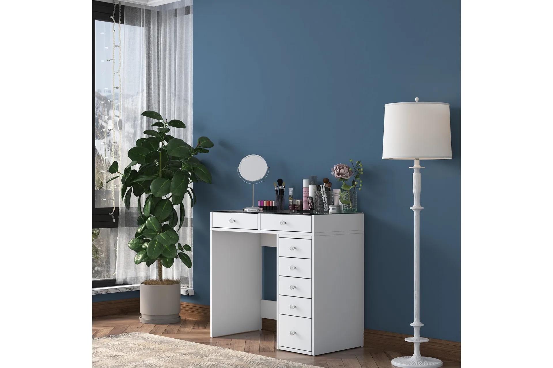 Ramender Sminkbord 90 cm