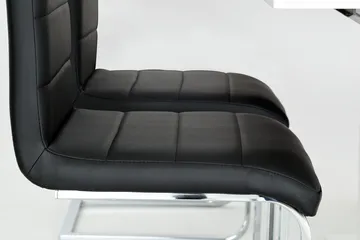 Ratliff Förlängningsbart Matgrupp 180 cm med 4 Cibus Stol - Vit/Svart - Products - Möbler - Bord & matgrupp - Matgrupp