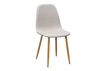 Richeto Matbord 180 cm ek +  6 st Nibe stol beige med ek ben - Natur/Beige - Products - Möbler - Bord & matgrupp - Matgrupp