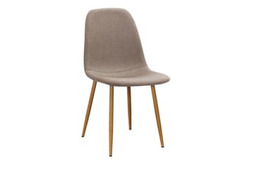 Richeto Matbord 180 cm ek +  6 st Nibe stol brun med ek ben - Natur/Brun - Products - Möbler - Bord & matgrupp - Matgrupp